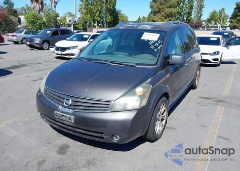 2007 Nissan Quest 3.5 Se z USA, uszkodzony, nr VIN 5N1BV28UX7N130485